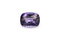 Natural Purple Sapphire gemstone Royalty Free Stock Photo