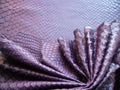 Natural python skin texture. Purple haberdashery snake skin. Royalty Free Stock Photo