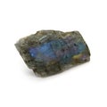 Natural rare rough labradorite stone Royalty Free Stock Photo