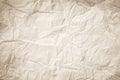 Natural recycled paper or paperwork closeup of wrinkle texture s Royalty Free Stock Photo