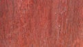 Natural red background. Old wood texture background. Royalty Free Stock Photo