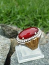 Natural Red Carnelian Stone Cabochon Outdoor