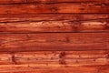 Natural red colored pine wood panels as background