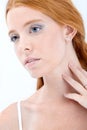 Natural redhead beauty Royalty Free Stock Photo