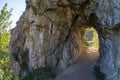 Natural reservation Cheile Nerei, Tunnels section, Romania