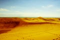 Natural Reserve of Dunes of Maspalomas, in Gran Canaria, Spain, Royalty Free Stock Photo