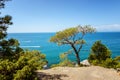 Natural reserve of mount Karaul-Oba, Crimea, city of Sudak, Black sea Royalty Free Stock Photo