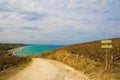 The natural reserve of Punta Aderci in Abruzzo Royalty Free Stock Photo