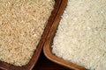 Natural rice, white rice