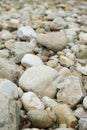 Natural River Stone Background and Texture Royalty Free Stock Photo