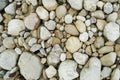 Natural River Stone Background and Texture Royalty Free Stock Photo