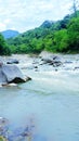 Natural river sumedang Royalty Free Stock Photo