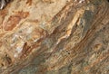 Natural rock background. Sedimentary rock layers Royalty Free Stock Photo