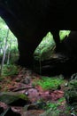 Natural Rock Bridge in Alabama