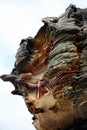 Natural rock formation Royalty Free Stock Photo