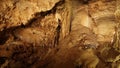 Natural rock formations in Koneprusy Caves, Central Bohemian Region, Czech Republic
