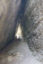 Natural rocks under the cliff in Diamond Beach, Nusa Penida Island