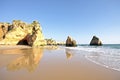 Natural rocks near Alvor Portugal