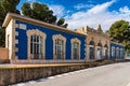 Natural Roman baths in Banos de Fortuna, Murcia region, Spain