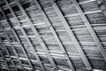 Natural roof of weave bamboo texture Royalty Free Stock Photo