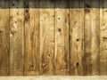 Natural rough texture stripe wood grain surface outdoor Royalty Free Stock Photo