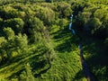 Natural Rural Wisconsin Wilderness in Summer