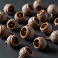 Natural rustic appearance of the seedpods commonly associated with Royalty Free Stock Photo