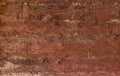 Natural rustic red brown barn wood wall. Wall texture background pattern. Royalty Free Stock Photo