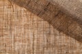 Natural sackcloth textured for background