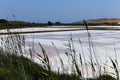 Natural Salt Flats, Spain Royalty Free Stock Photo