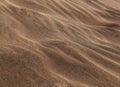 natural sand pattern created by wind Royalty Free Stock Photo