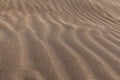 natural sand pattern created by wind Royalty Free Stock Photo
