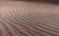 natural sand pattern created by wind Royalty Free Stock Photo