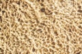 Natural sand and waterripples background Royalty Free Stock Photo