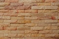 Natural sandstone brick wall background