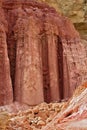 The natural sandstone Royalty Free Stock Photo