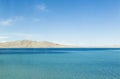 Natural scenery of Namtso Lake in Tibet Royalty Free Stock Photo