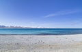 Natural scenery of Namtso Lake in Tibet Royalty Free Stock Photo