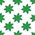 natural seamless pattern background. green leaf