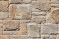 Natural shale. A sample of the wall covering with natural stone. Background.