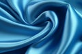 Natural silk fabric texture background adorned with a classic blue hue Royalty Free Stock Photo