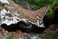 Natural snow Bridge Royalty Free Stock Photo