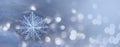 natural snowflakes on snow photo real snowflakes. Winter snow background. Snowflake Closeup. Macro photo. Copy space