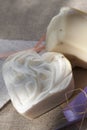 Natural soap hearts