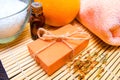 Natural soap, spa concept Royalty Free Stock Photo