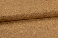 a natural soft and durable material that is obtained from the bark of a cork tree Royalty Free Stock Photo