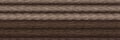 Natural space dyed marl stripe woven border. Tonal winter line strip bordure in yarn effect. Horizontal heathered Royalty Free Stock Photo