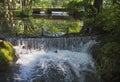 Natural Spring Waterfall Royalty Free Stock Photo