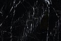 Natural stone is black marble with an interesting pattern Nero Marquina