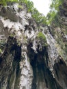 Natural stone hills in Batu Cave, Malaysia. Royalty Free Stock Photo